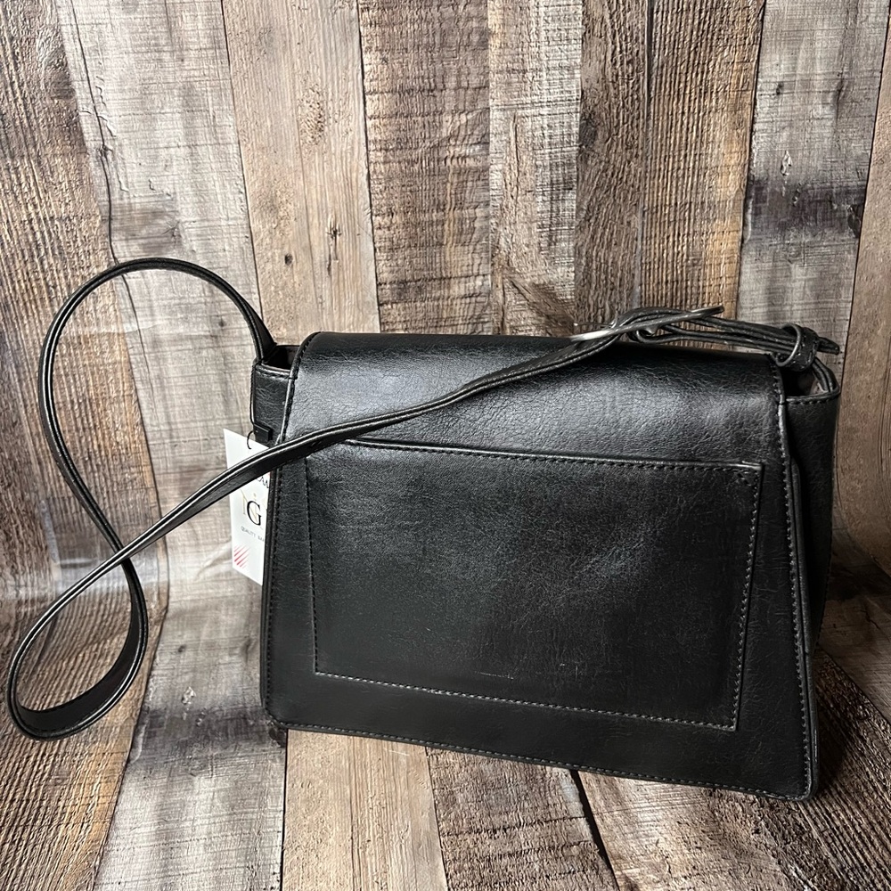 Matt & Nat Black LEIA VEGAN SHOULDER BAG - VINTAGE - Picture 10 of 16